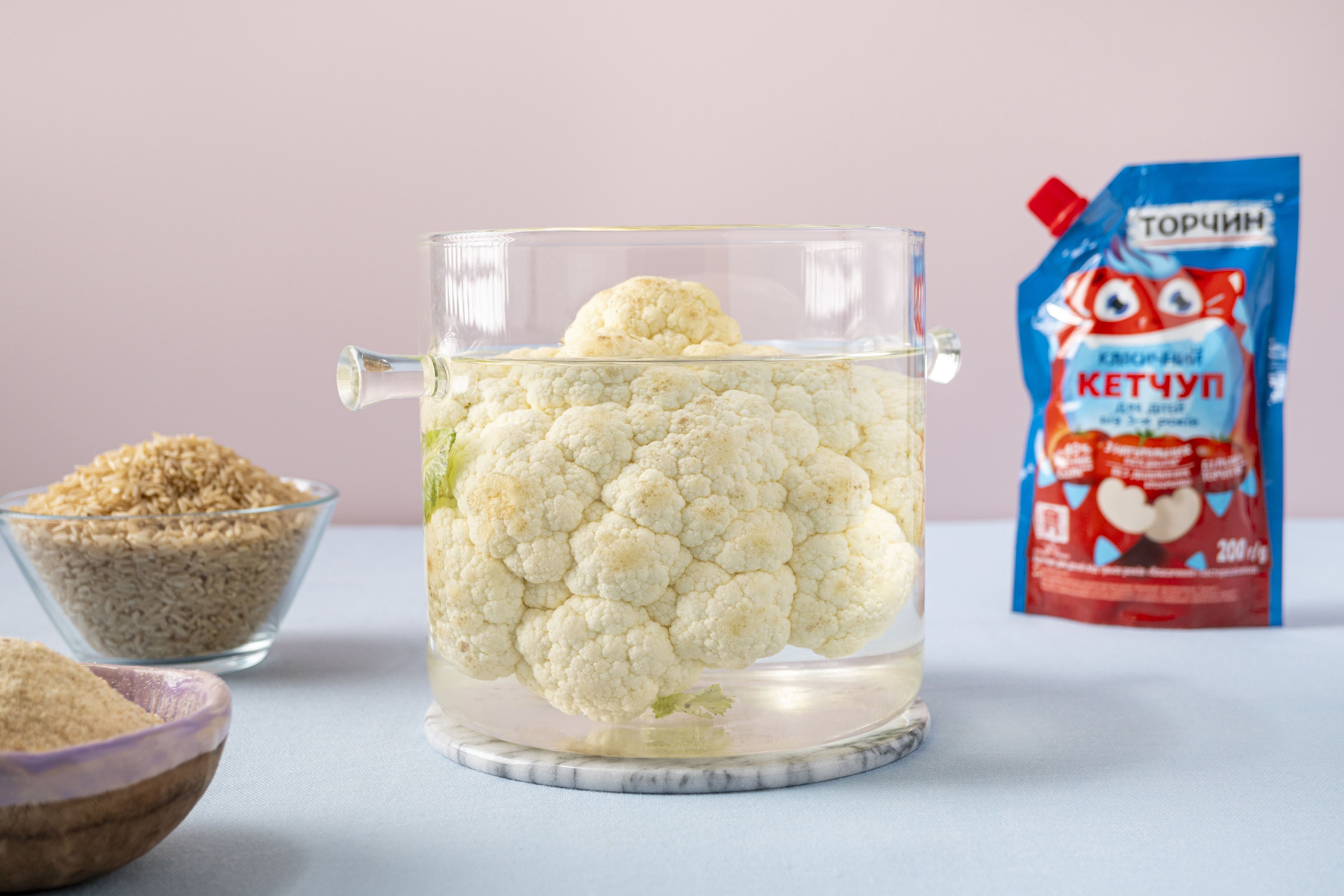 Рисові котлети з цвітною капустою