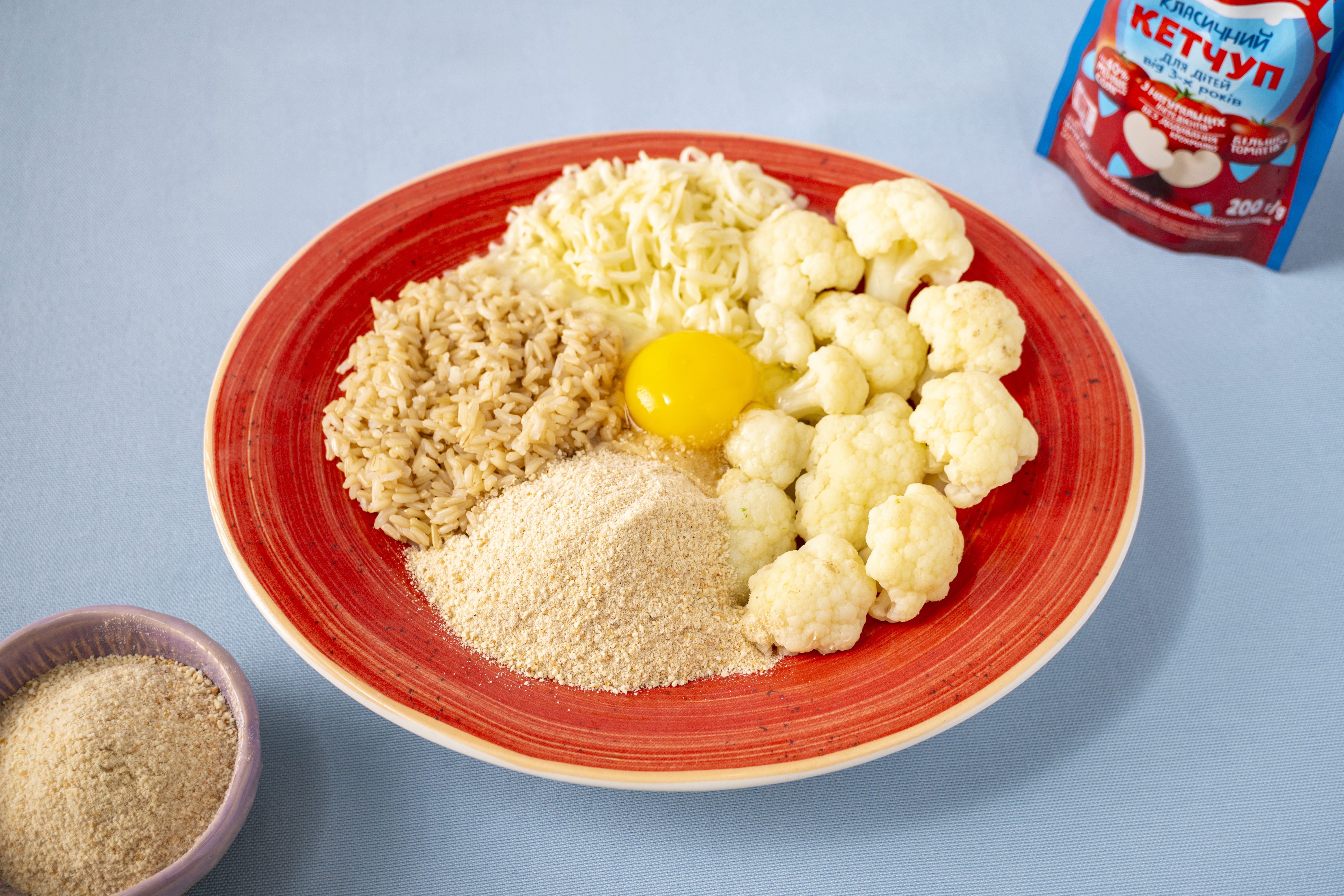 Рисові котлети з цвітною капустою